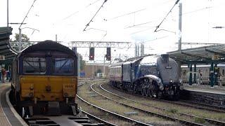 Largely Loco Hauled: Diesel Electric & Steam THREE 70s! Gresley! Carlisle and Ribblehead 11 Sep 24