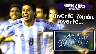 Goals in context - Riquelme vs Brazil (2005)