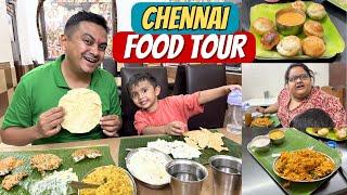 Chennai Food Tour | Local Train, Mylapore, Karpagambal Mess, Anthikadai & Flying Back to Kochi