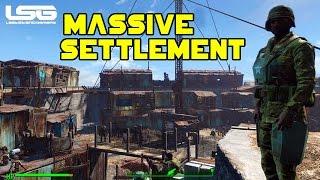 Fallout 4 - Massive Castle Settlement (Tour)