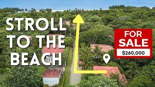 Costa Rica Home for Sale @ The Beach | $260k | 2BR