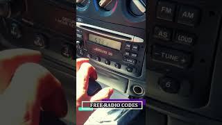 Unlock Acura RDX Radio Unlock Acura Free #acura #radiocode #car #radio #acurardx