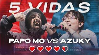 PAPO vs AZUKY | 5 VIDAS | Red Bull Batalla