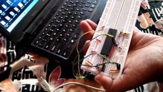 How to Program a P89V51RD2 (8051) Microcontroller using USB to UART on Breadboard