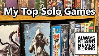 My Top 7 (or 10) Solo Dungeon Crawler, Sci-fi and Fantasy Adventure Games | A List of Thematic Games