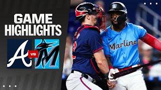 Braves vs. Marlins Game Highlights (9/20/24) | MLB Highlights