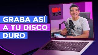 Configura así OBS Studio 2023para GRABAR