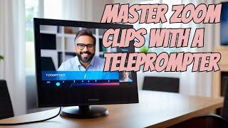 Unlock the Full Potential of Zoom Clips with PitchHub's Teleprompter!