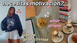 QUÉ HAGO CUANDO PIERDO LA MOTIVACIÓN *mi rutina* + tips de productividad!