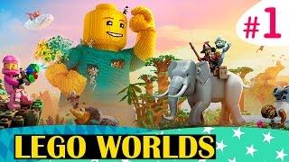 Космические пираты - LEGO Worlds с Крисом и Томо - #1