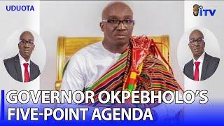 Governor Okpebholo’s Five-Point Agenda | UDUOTA