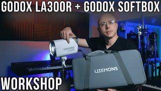 Godox LA 300R RGB Light | EVERYTHING You Want To Know! Plus Godox QR-P90T Softbox