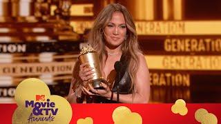 Jennifer Lopez Receives Generation Award | 2022 MTV Movie & TV Awards