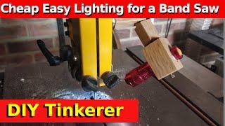 97. Articulating light for my Workshop Band Saw
