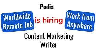 Content Writer Remote Jobs | Work From Home Writing Jobs | Content Writing Jobs | Online Writing Job