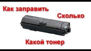 Заправка тонер-картриджа Kyocera TK-1150/1170/1160