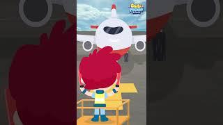 Signalling airplanes to help them land ️#airplane  #chibipocketfriends #stem #qdees