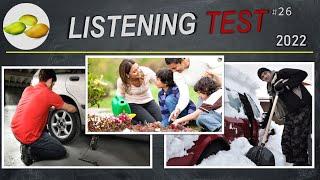 TOEIC Listening Test 26. TOEIC Asia set. Thailand examination 2024