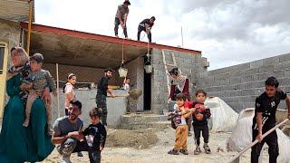 Spring Delight: Shahram & Sadri Help Ali's Nomadic Family Build a Home"