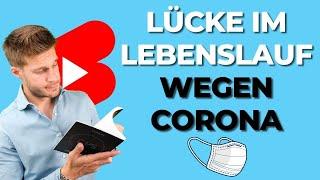 Lücke im Lebenslauf wegen Corona? Karriereguru #shorts #youtubeshorts