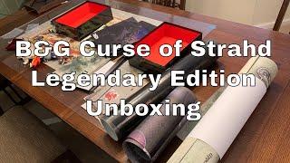 Unboxing Curse of Strahd Legendary Edition by Beadle and Grimm