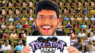 I Opened 100+ Trick or Treat Packs - FC MOBILE