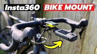 BEST Bike Handlebar Mount For Cycling // Insta360 Bike Computer Mount