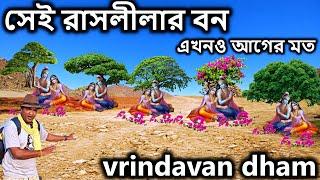 vrindavan, এখনও আগের মত সেই রাসলীলার বন। বৃন্দাবন ভ্রমণ, vrindavan tour কৃষ্ণ লীলা, krishna leela