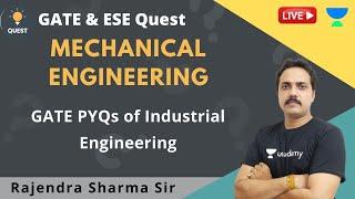 GATE PYQs of Industrial Engineering I GATE ESE 2021 I Mechanical Engineering | Rajendra