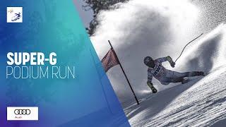 Travis Ganong (USA) | 3rd place | Men's Super-G | Beaver Creek | FIS Alpine