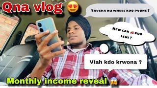 Qna vlog | viah kdo krwona |monthly income | new car  kdo leni ?