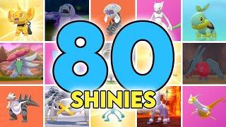 80 SHINY POKEMON IN 2021!  SHINY REACTION COMPILATION!