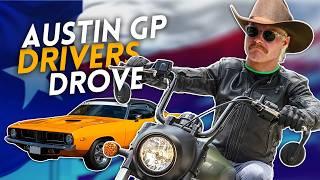 What the F1 DRIVERS DROVE to the 2024 AUSTIN GP!