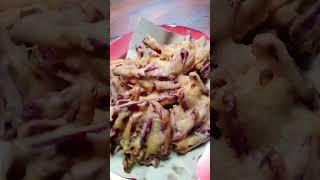 Ubi ungu crispy #shorts #food #kuliner #mukbang #foodie #cooking @nakamkawan1731