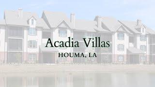 Fully Furnished Corporate Apartments Acadia Villas Thibodaux, LA