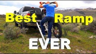 THE BEST Dirt Bike Ramp EVER!  Step Ramp Review