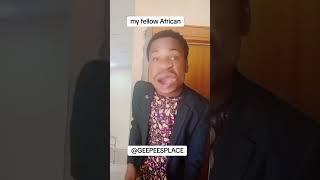 my fellow Africans #funny #funnyface #shorts