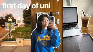 FIRST DAY OF COLLEGE @ UCLA ️ junior year, classes, grwm, what's in my backpack, hotpot night