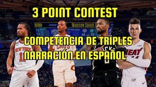 NBA All-Star 3 Point Contest - Competencia de Triples | Narración español