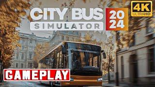 CITY BUS SIMULATOR 2024 Gameplay Walkthrough - No Commentary (Urban Adventure)