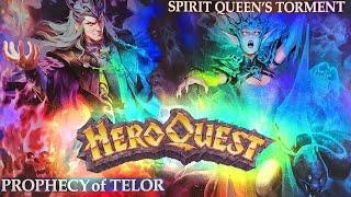 HEROQUEST Prophecy of Telor, Spirit Queen's Torment UNBOXING, Overview & Comparison VS Mythic