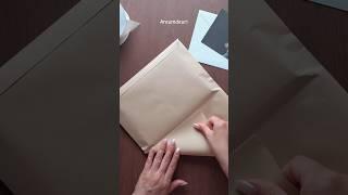 다이소 서류봉투로 책 포장하기 | Book wrapping ideas