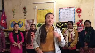 आलु ,भेण्टा स्कूल गए झोला बोकेर / बालगीत/Montessori Teacher Training️9851082064