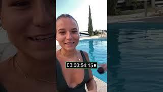 Niemand kann so lange die Luft anhalten wie ichTauch Challenge #shorts #tiktok #couple