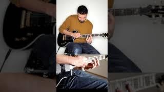 Guitar lesson of the day legato & finger tapping #shorts