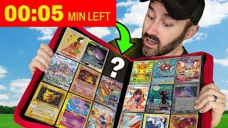 RARE Pokémon Card Hunt Begins NOW! (Pokemon Binder Challenge)