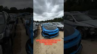 This Salvage Auction Camaro SS 1LE Is An INSANELY Easy Fix!