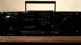 Panasonic RX DS660 vintage boombox demo