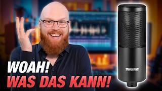 1 Mikrofon für ALLES im Homestudio?  Shure SM4 in der Praxis