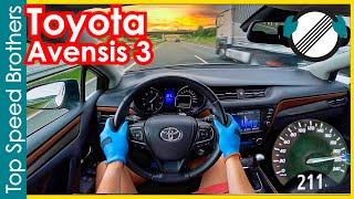 Toyota Avensis III 2.0 D-4D (2016) AUTOBAHN POV TOP SPEED  #TopSpeedBrothers